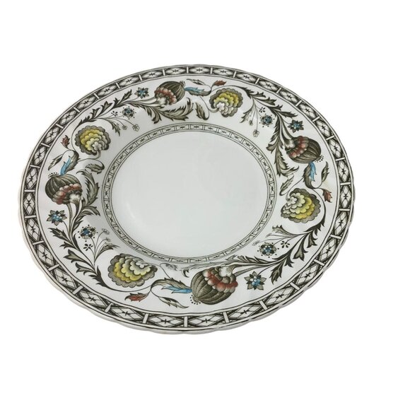 Ridgway Balmoral Ironstone Soup Bowls Set of 3 Staffordshire England 9.75" - Picture 3 of 8